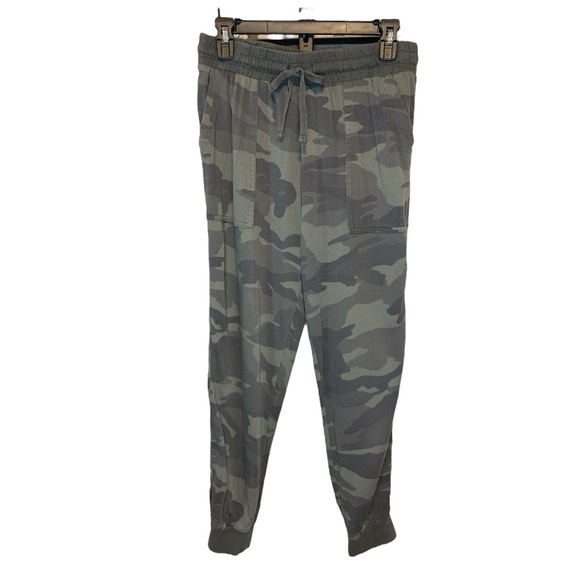 Splendid Camo Jogger Elastic Waist 100% Rayon Size S - Picture 4 of 11